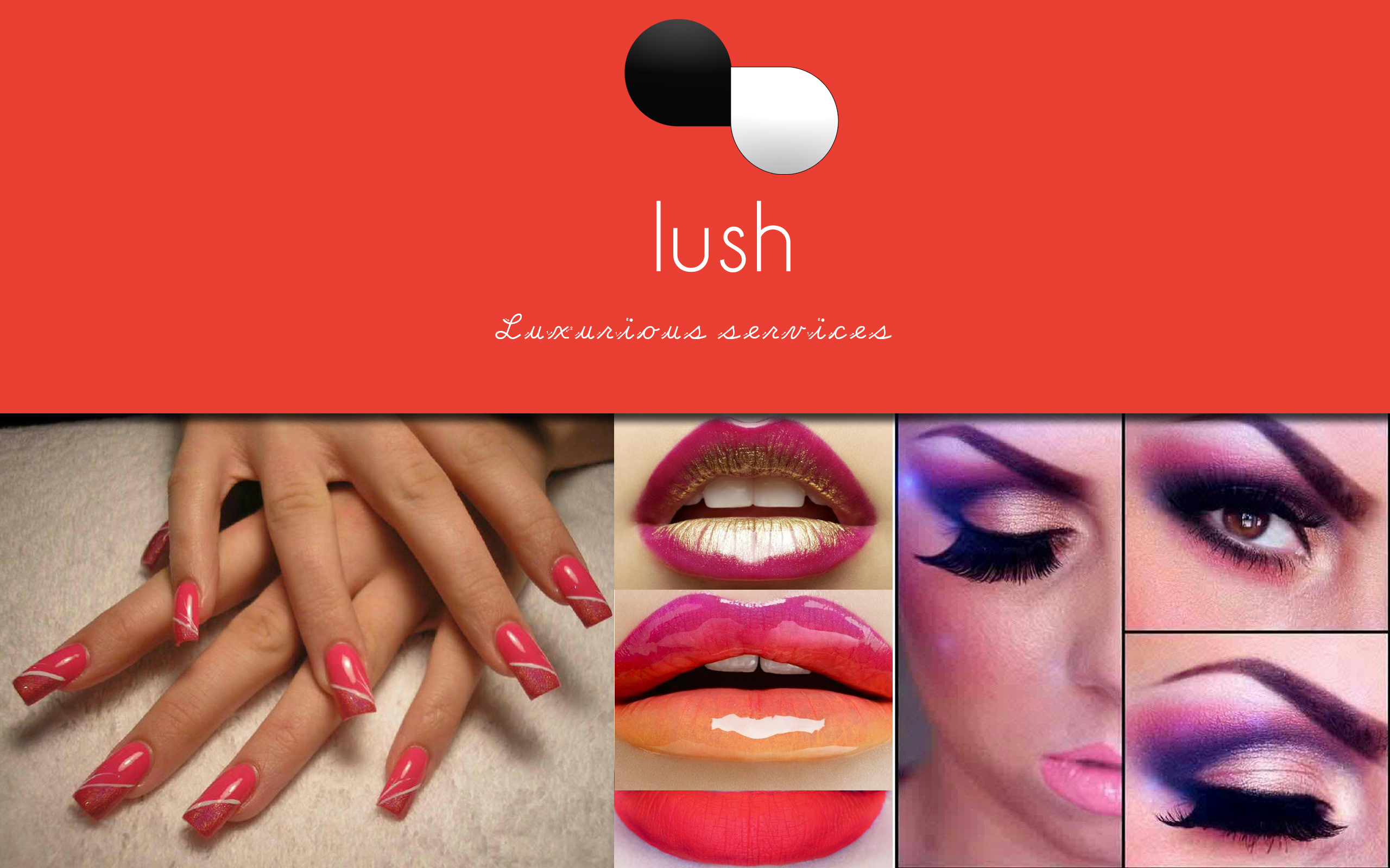 Abdul's portfolio project: Lush logo