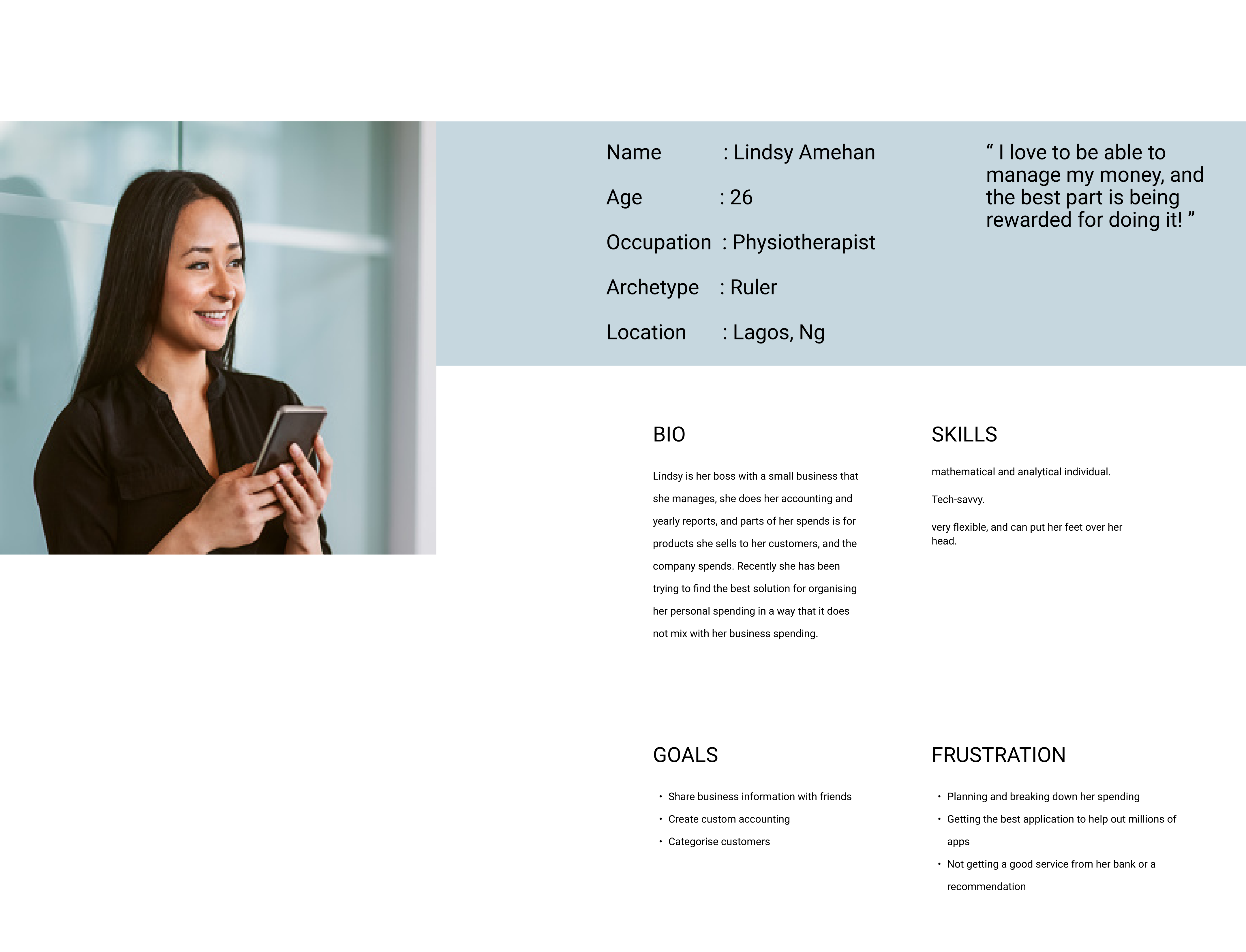 Abdul's portfolio project tittled: Zipay, An image of the lean business model